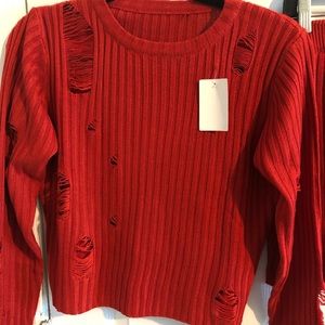 2 piece sweater skirt set